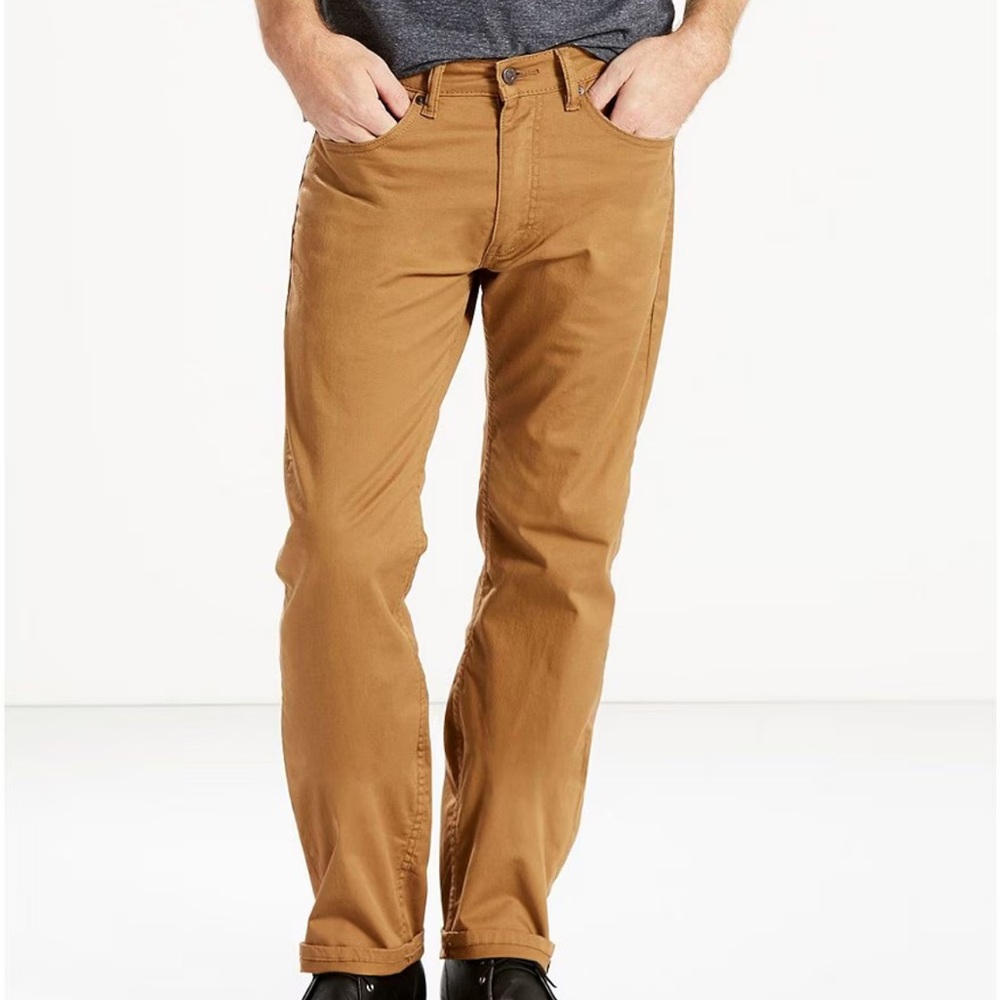 Levi’s 505 Straight Fit Stretch Jeans